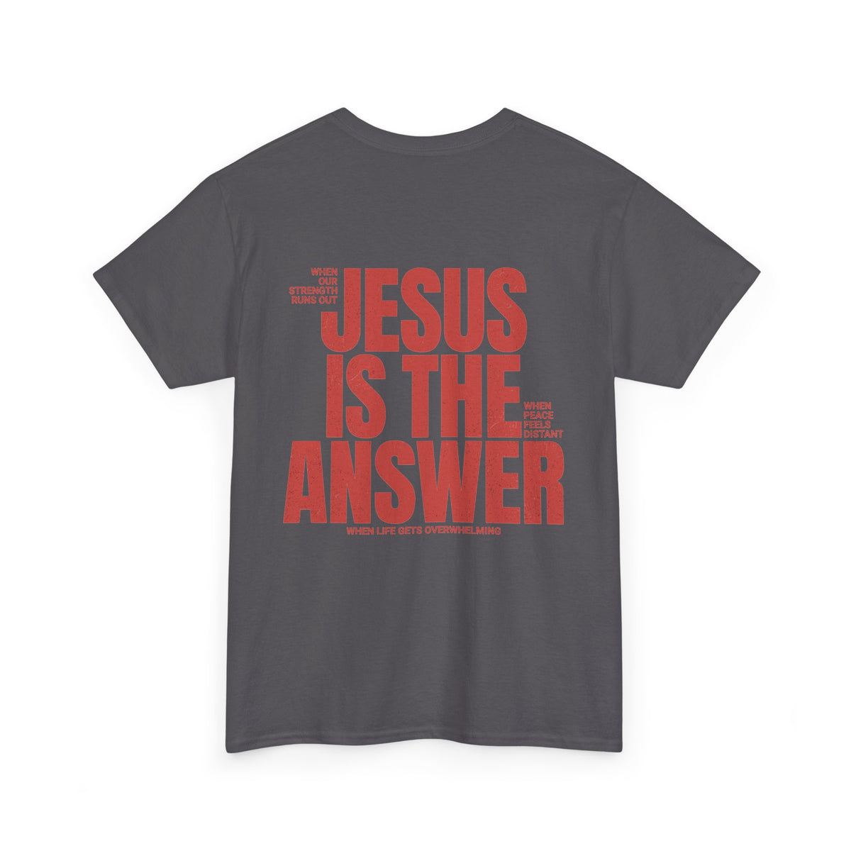 "Jesus Is The Answer" T-SHIRT
