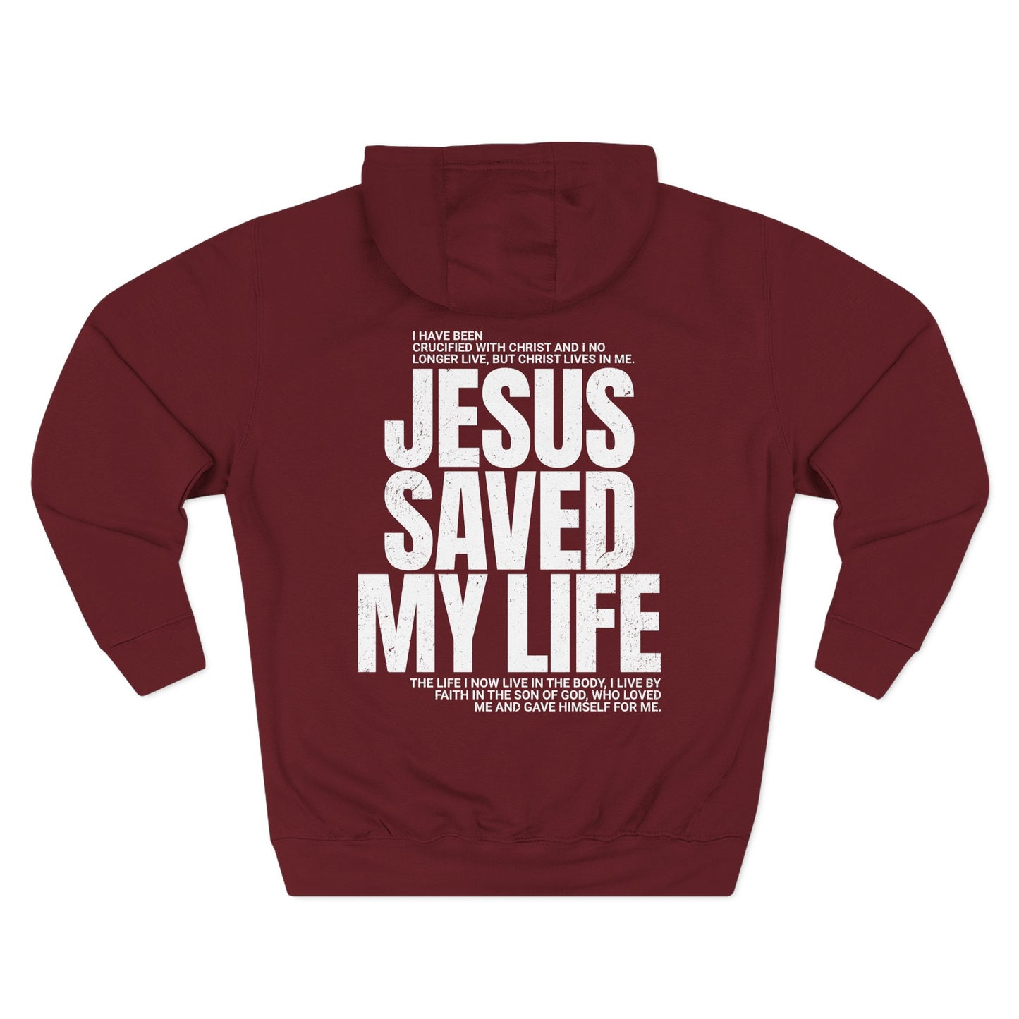 "Jesus Saved My Life" Hoodie