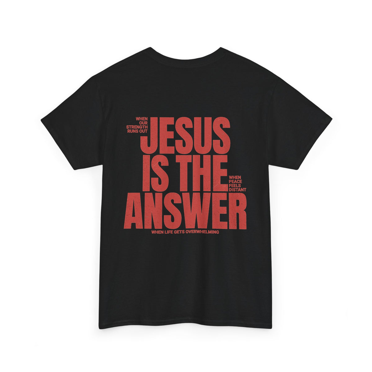 "Jesus Is The Answer" T-SHIRT