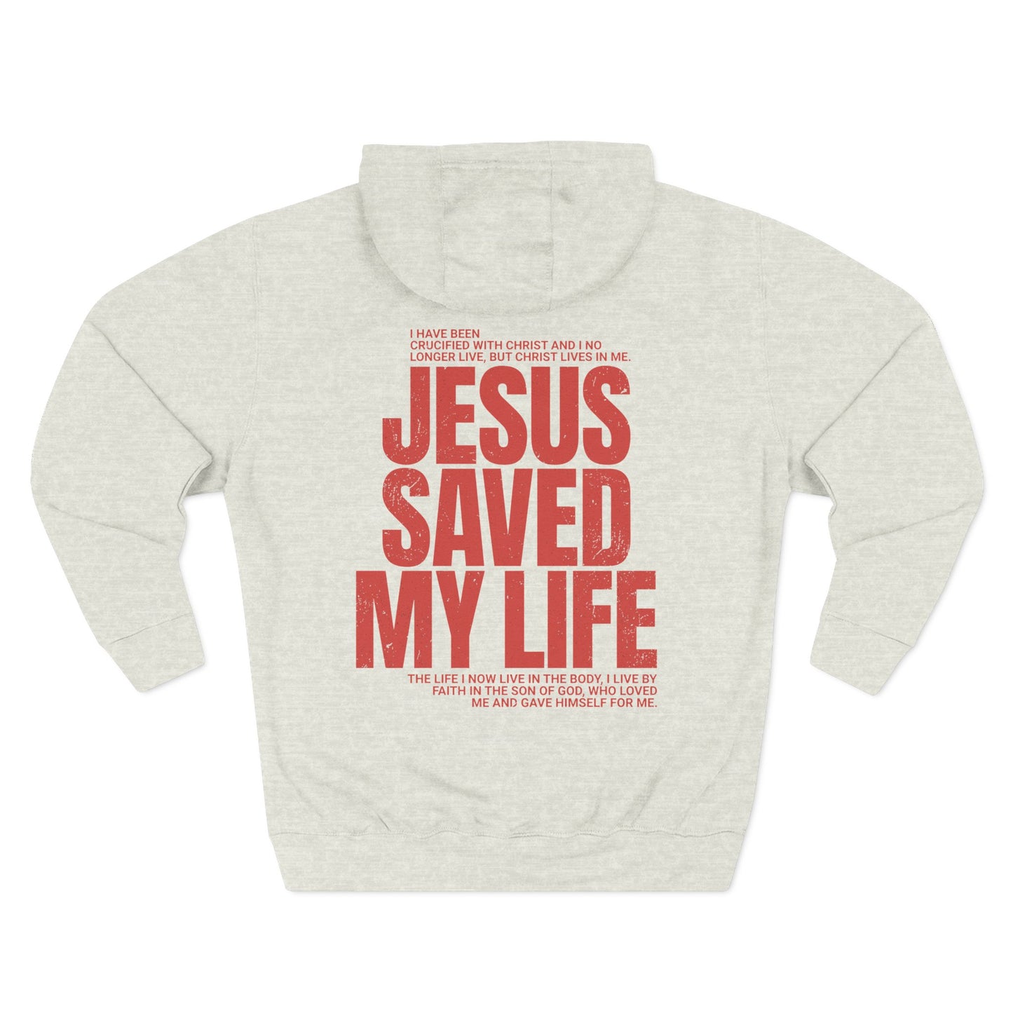 "Jesus Saved My Life" Hoodie