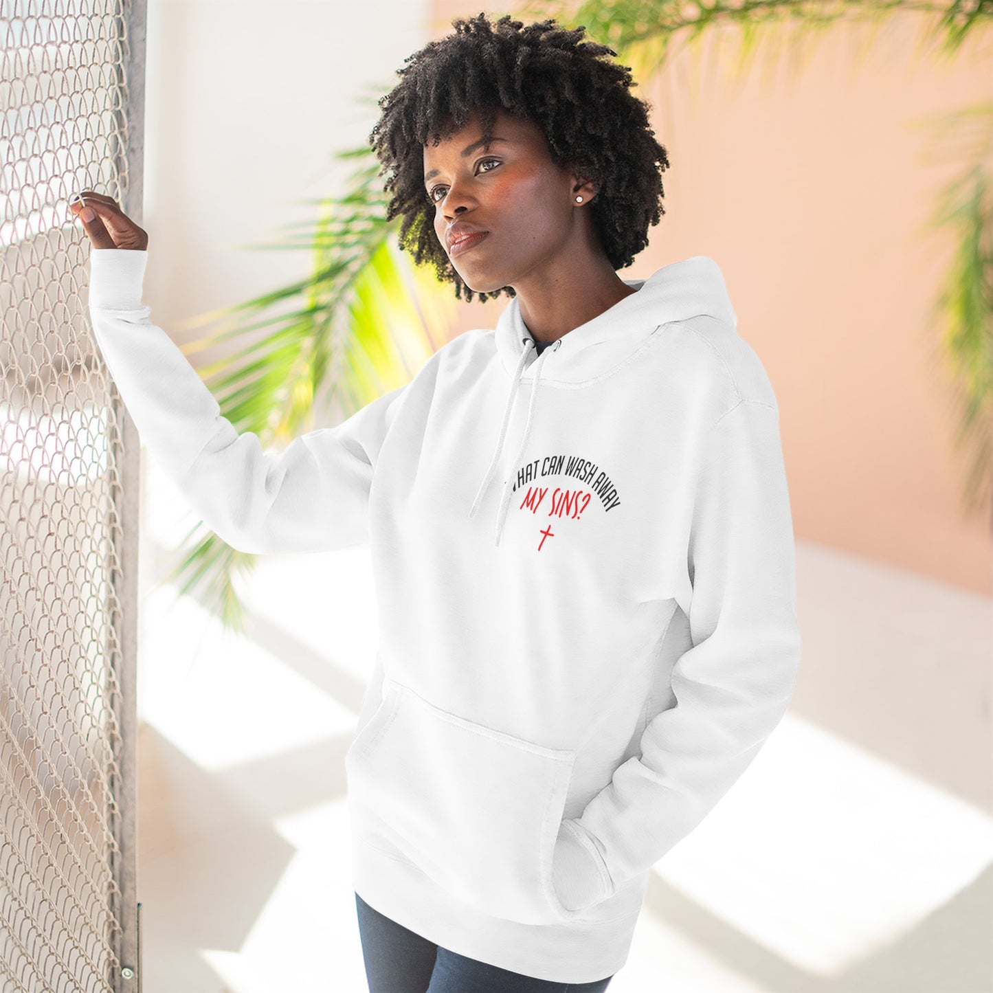 "Nothing But the Blood of Jesus" Hoodie