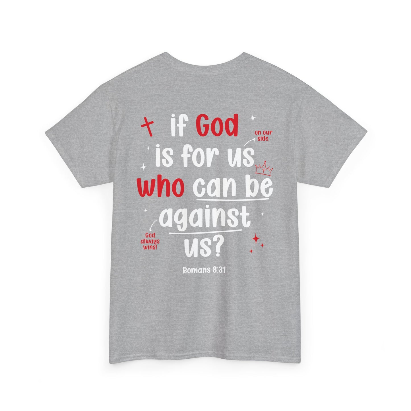 “If God Is For Us" T-SHIRT