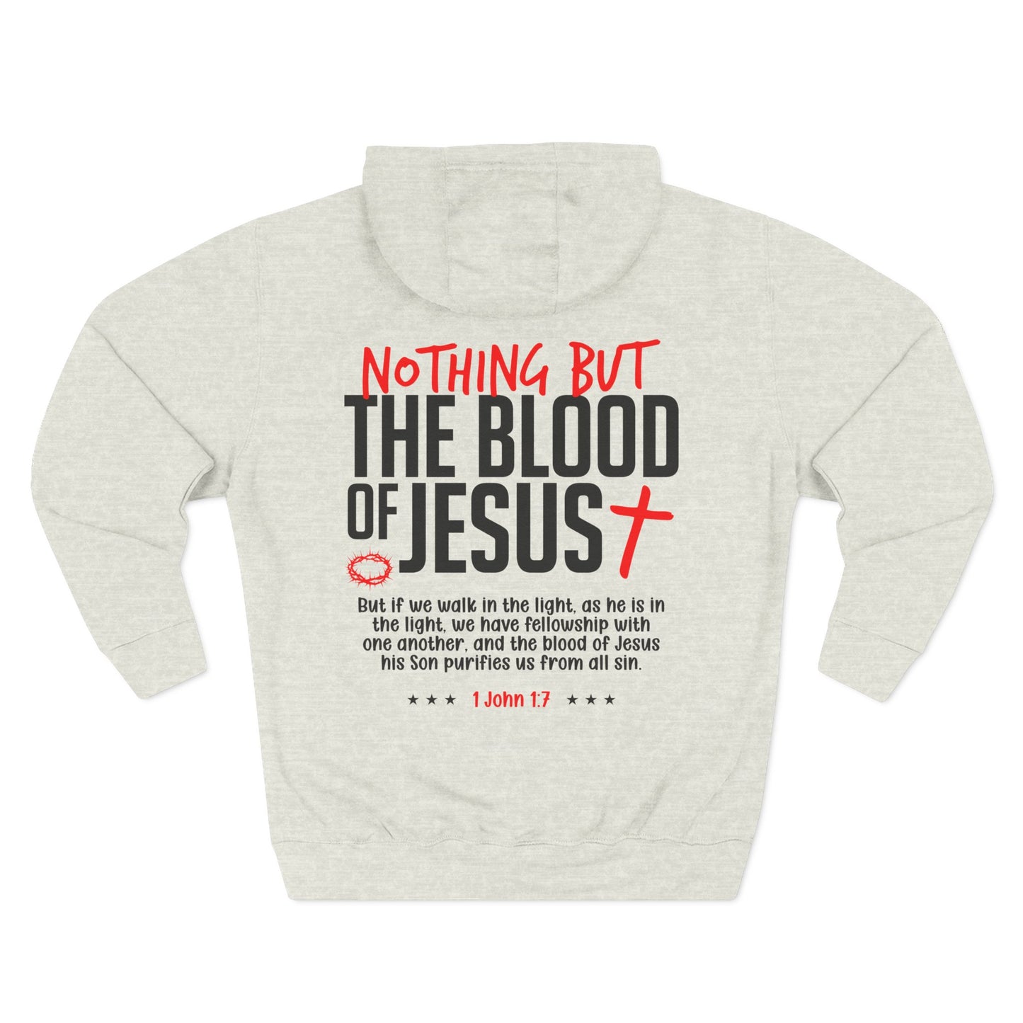 "Nothing But the Blood of Jesus" Hoodie