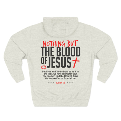 "Nothing But the Blood of Jesus" Hoodie