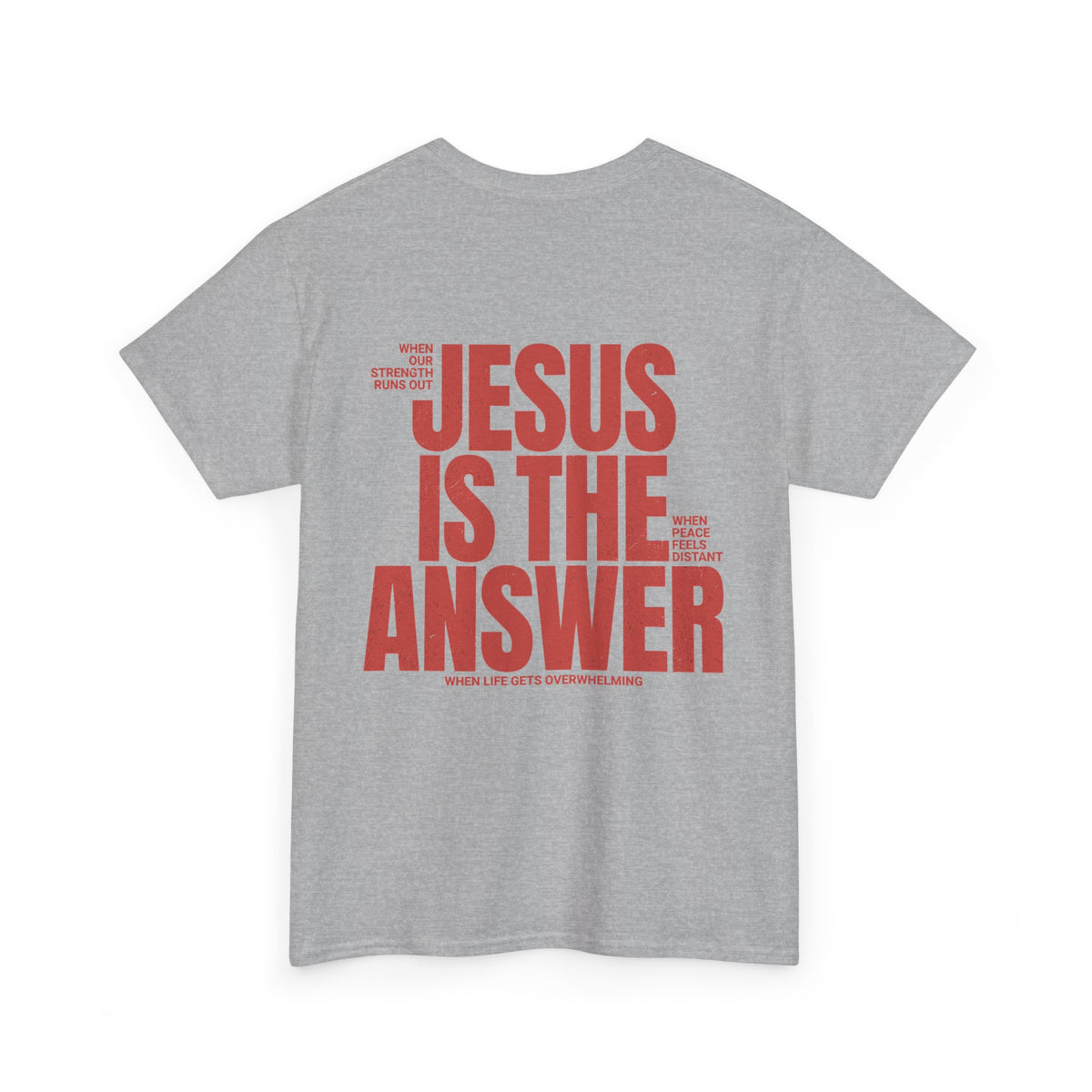"Jesus Is The Answer" T-SHIRT