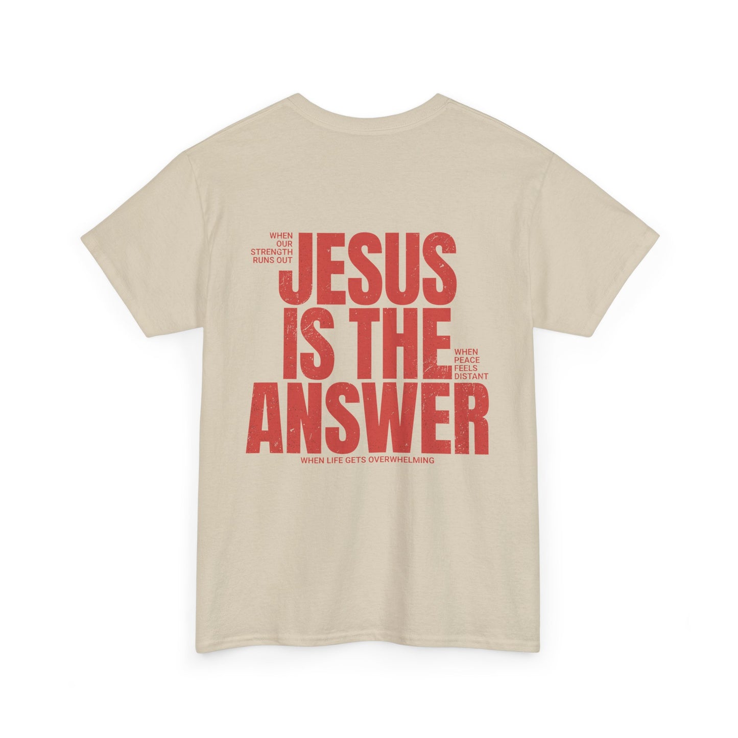 "Jesus Is The Answer" T-SHIRT