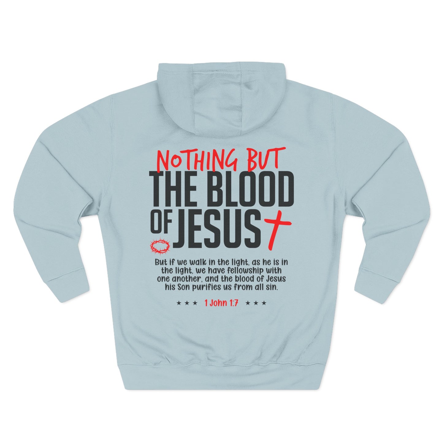 "Nothing But the Blood of Jesus" Hoodie
