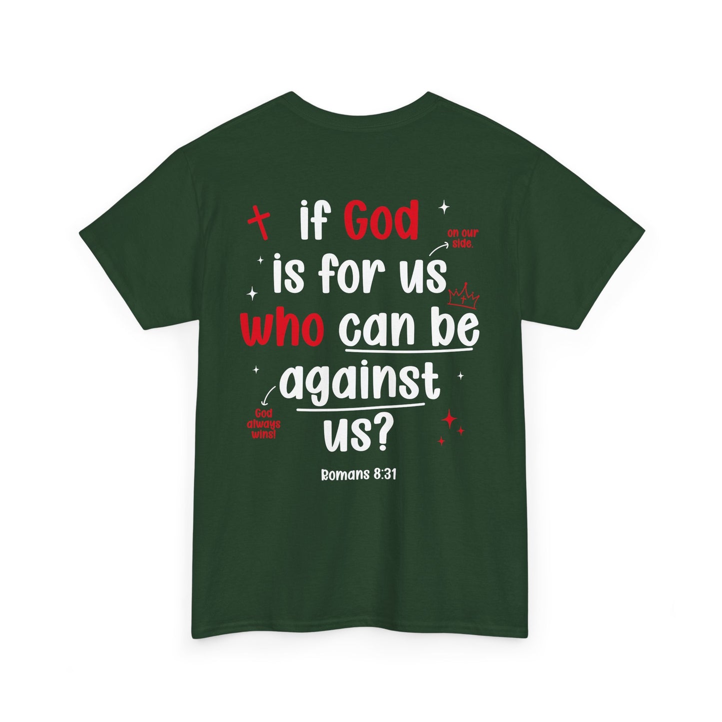 “If God Is For Us" T-SHIRT