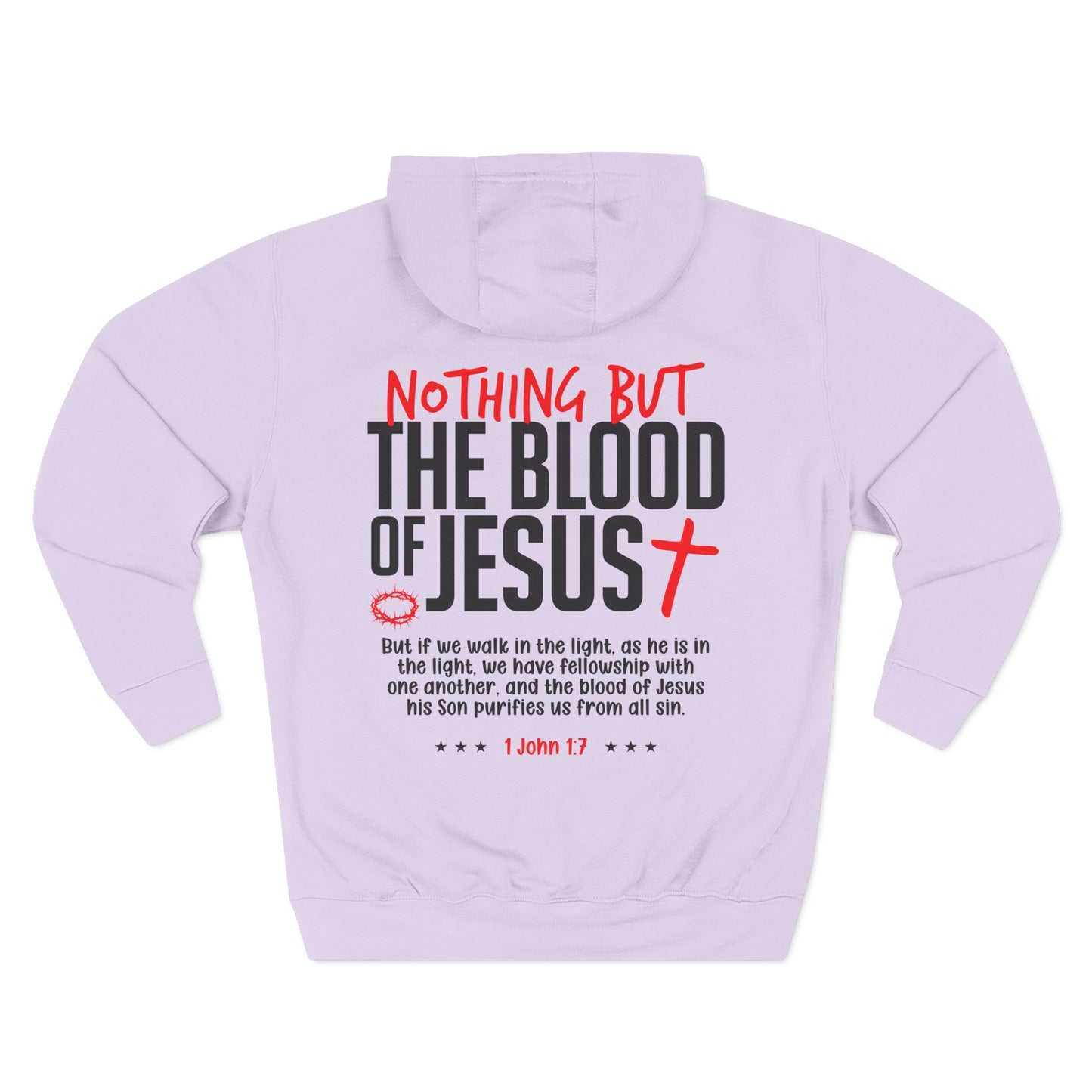 "Nothing But the Blood of Jesus" Hoodie