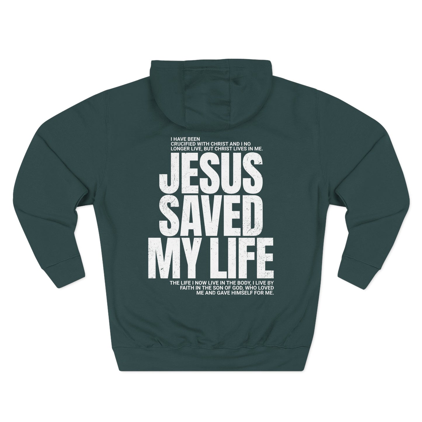 "Jesus Saved My Life" Hoodie