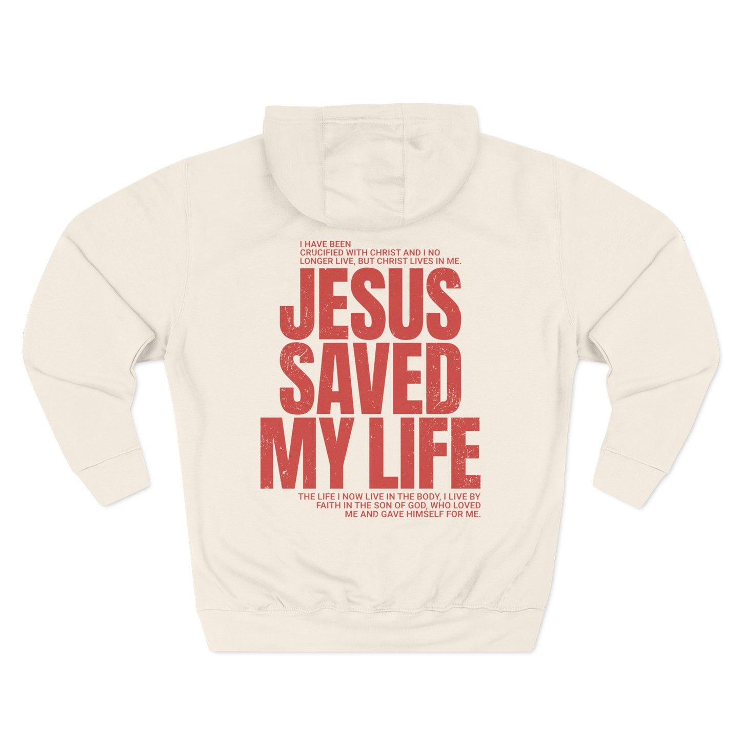 "Jesus Saved My Life" Hoodie