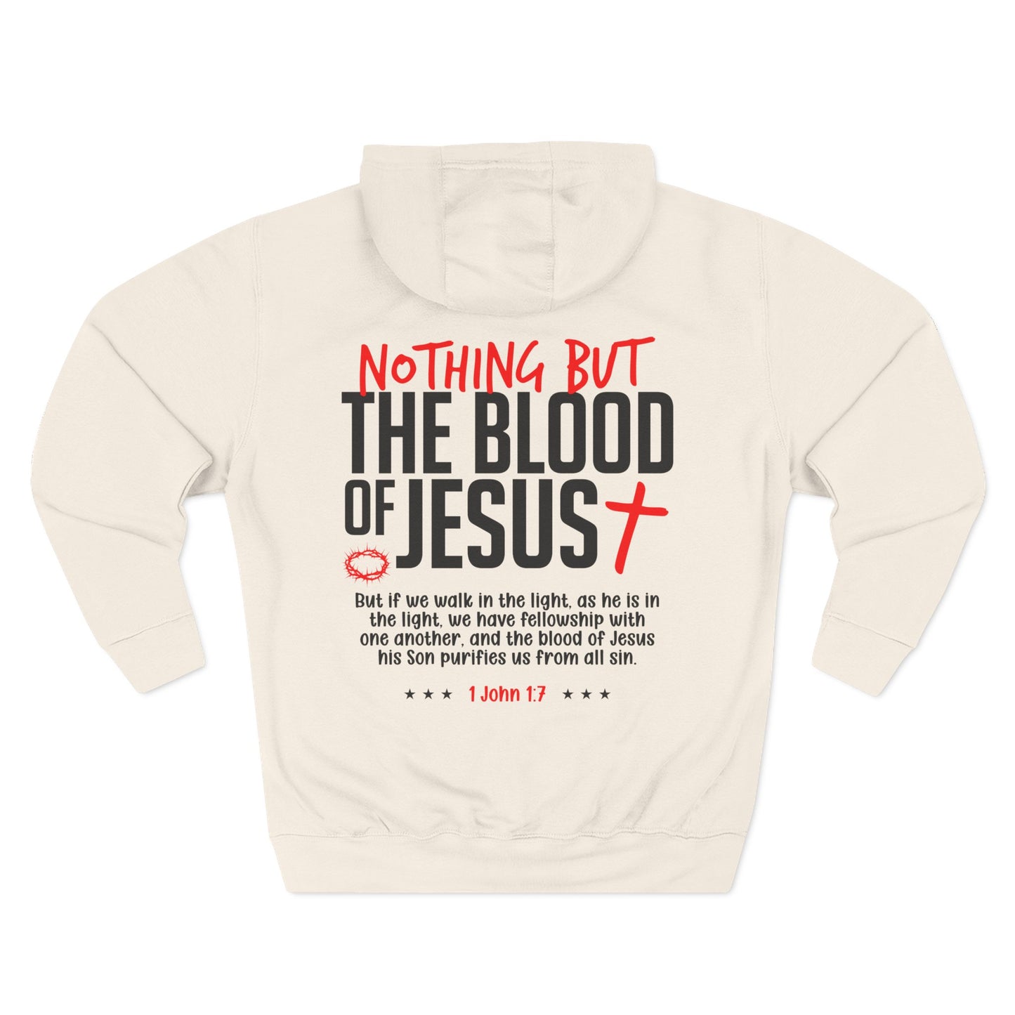 "Nothing But the Blood of Jesus" Hoodie