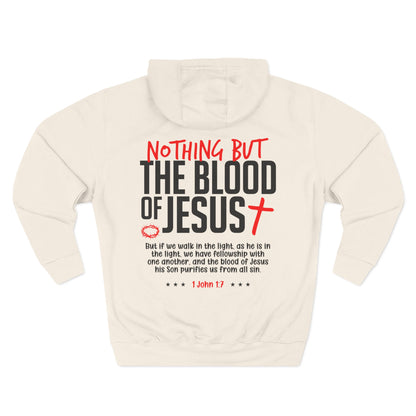 "Nothing But the Blood of Jesus" Hoodie