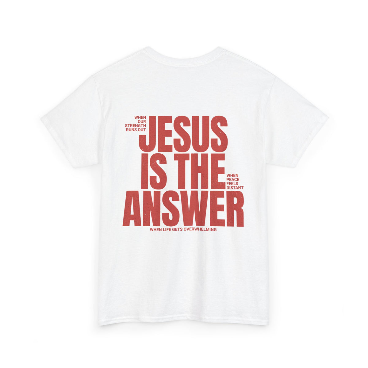 "Jesus Is The Answer" T-SHIRT