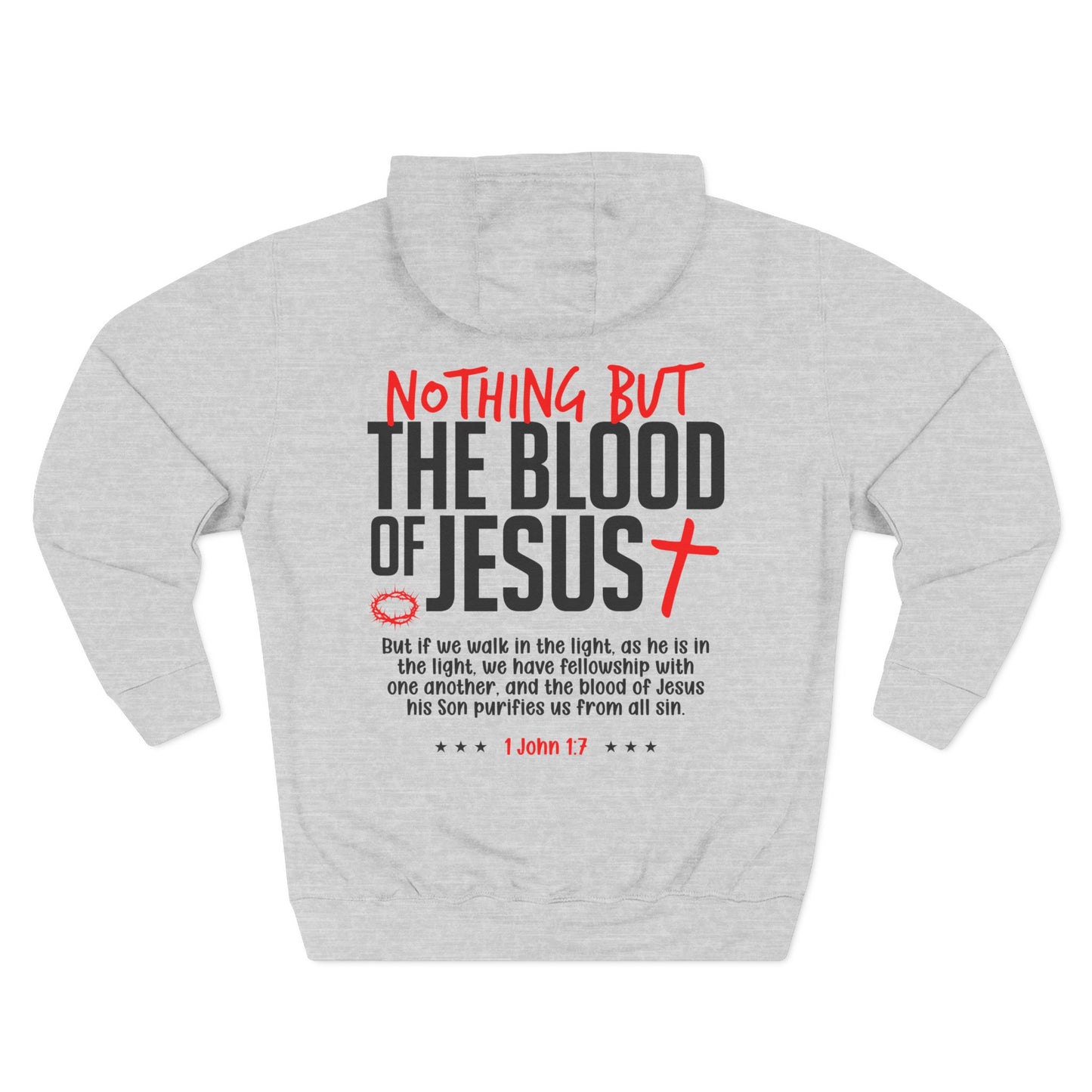 "Nothing But the Blood of Jesus" Hoodie