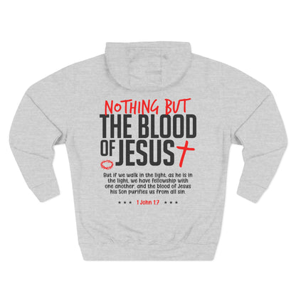 "Nothing But the Blood of Jesus" Hoodie