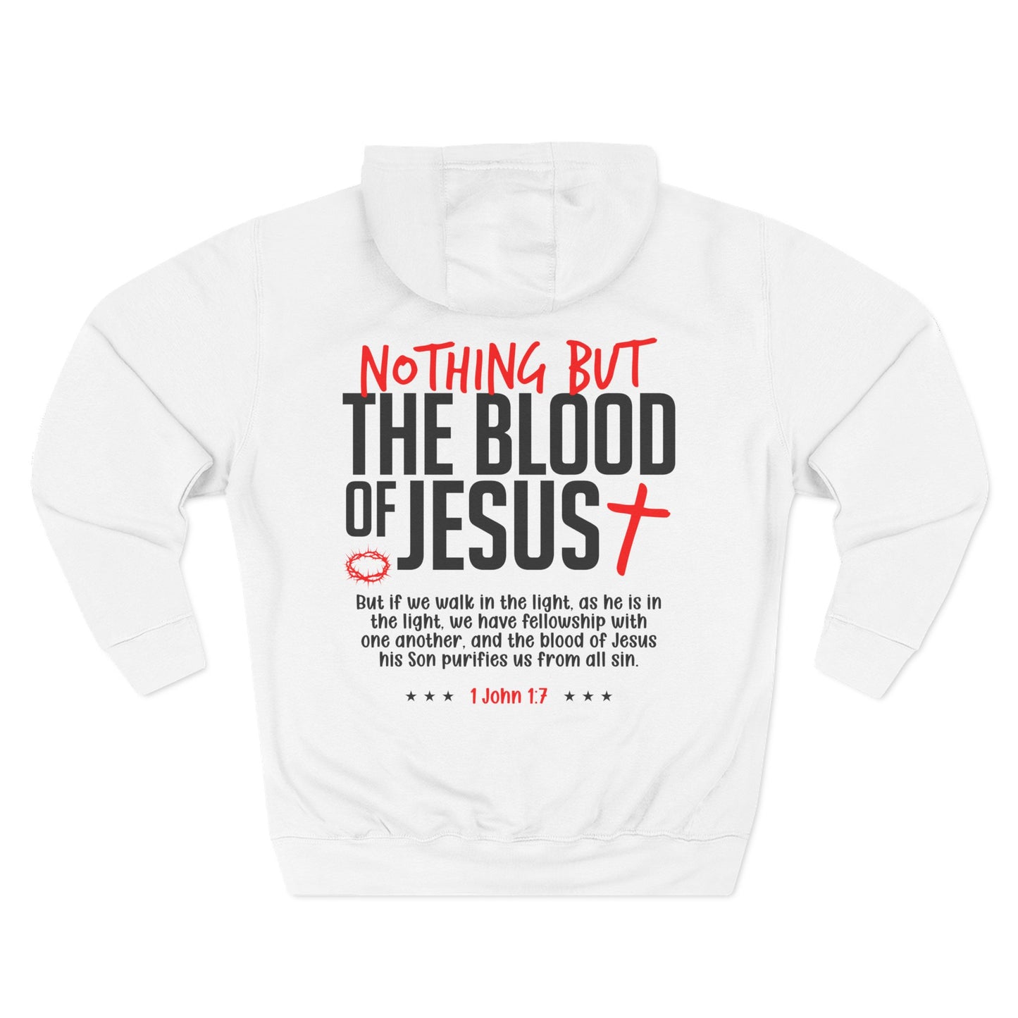 "Nothing But the Blood of Jesus" Hoodie