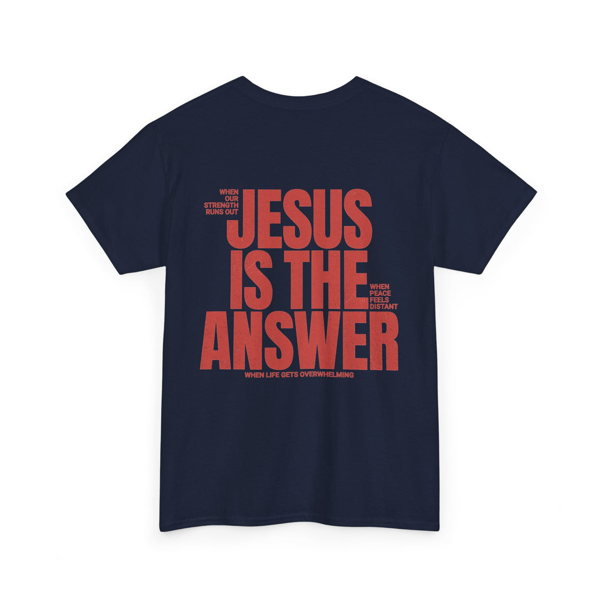 "Jesus Is The Answer" T-SHIRT