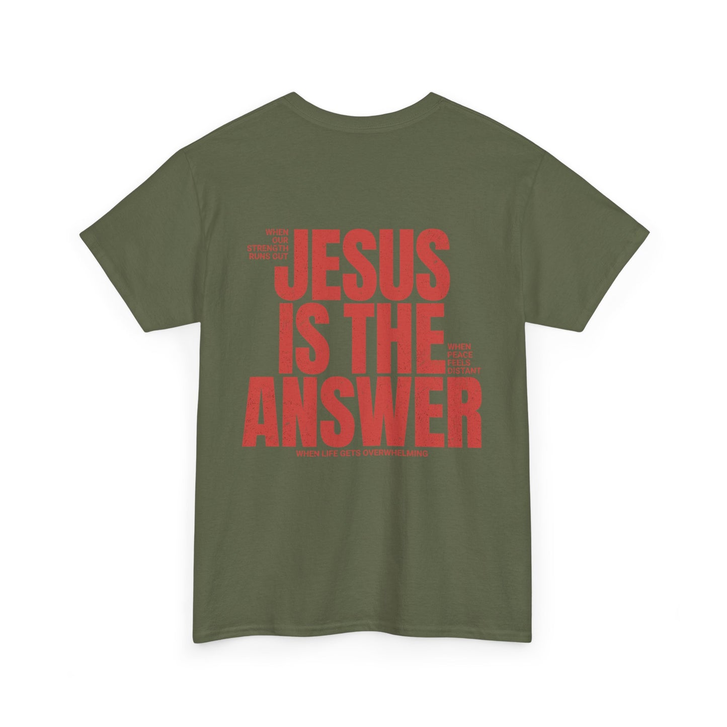 "Jesus Is The Answer" T-SHIRT