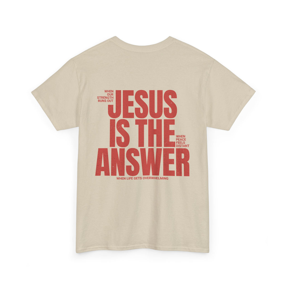 "Jesus Is The Answer" T-SHIRT