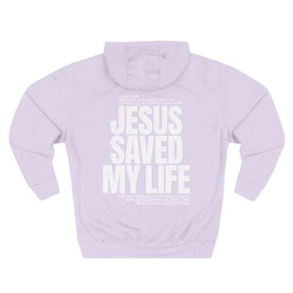 "Jesus Saved My Life" Hoodie