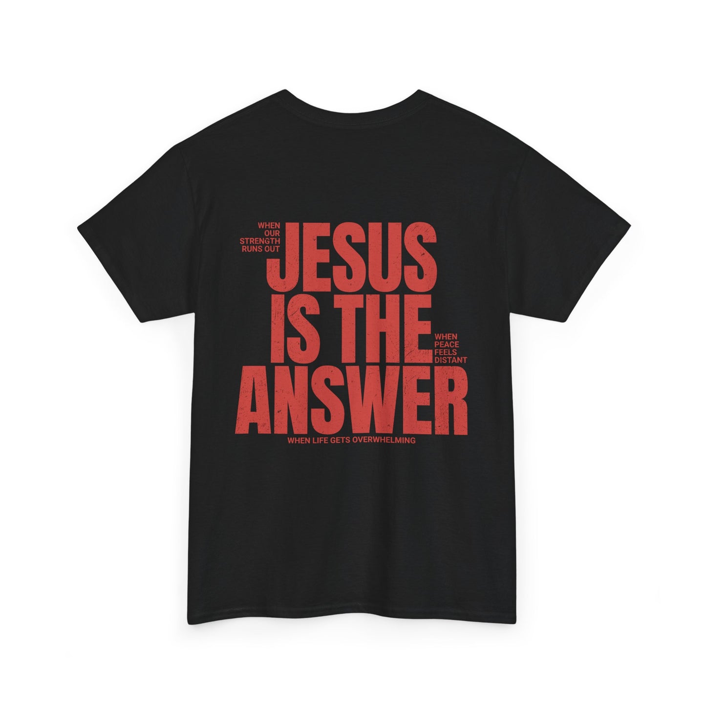 "Jesus Is The Answer" T-SHIRT